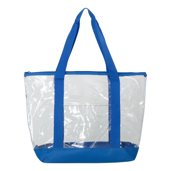 Liberty Bags Clear Boat Tote - Liberty Bags Clear Boat Tote - Image 7 of 9