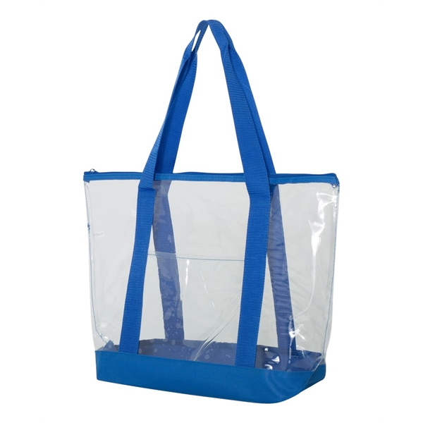 Liberty Bags Clear Boat Tote - Liberty Bags Clear Boat Tote - Image 8 of 9