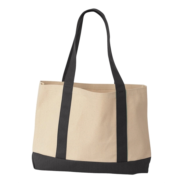 Liberty Bags Leeward Boater Tote - Liberty Bags Leeward Boater Tote - Image 3 of 17