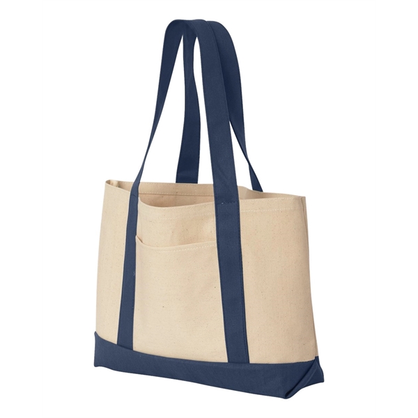 Liberty Bags Leeward Boater Tote - Liberty Bags Leeward Boater Tote - Image 5 of 17