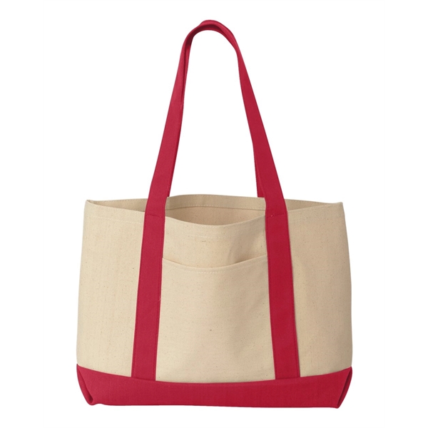 Liberty Bags Leeward Boater Tote - Liberty Bags Leeward Boater Tote - Image 7 of 17