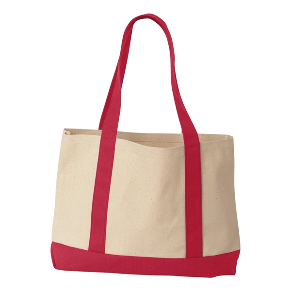 Liberty Bags Leeward Boater Tote - Liberty Bags Leeward Boater Tote - Image 9 of 17