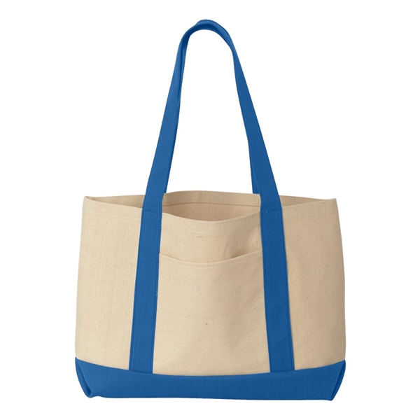 Liberty Bags Leeward Boater Tote - Liberty Bags Leeward Boater Tote - Image 10 of 17