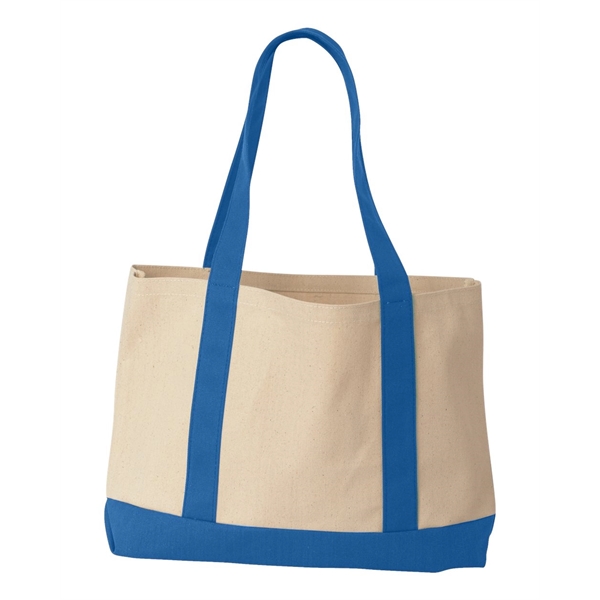 Liberty Bags Leeward Boater Tote - Liberty Bags Leeward Boater Tote - Image 12 of 17