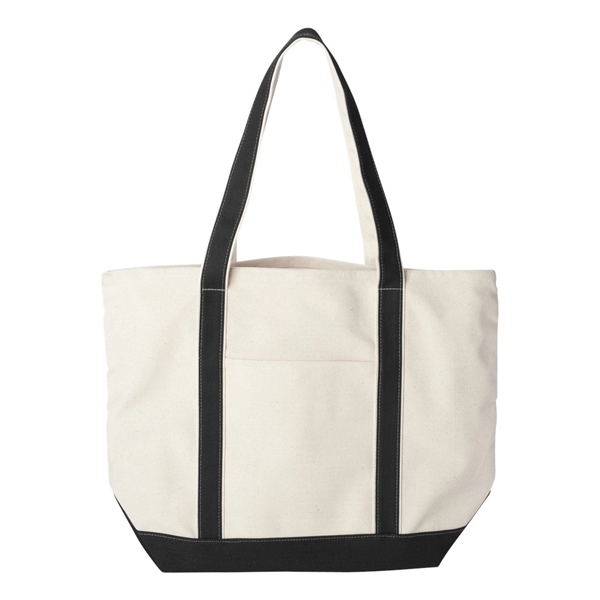 Liberty Bags Carmel Classic XL Cotton Canvas Resort Tote - Liberty Bags Carmel Classic XL Cotton Canvas Resort Tote - Image 1 of 20