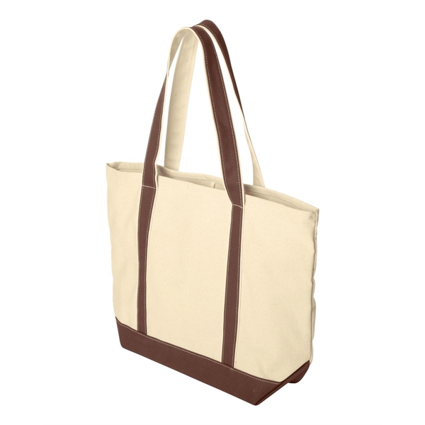 Liberty Bags Carmel Classic XL Cotton Canvas Resort Tote - Liberty Bags Carmel Classic XL Cotton Canvas Resort Tote - Image 5 of 20