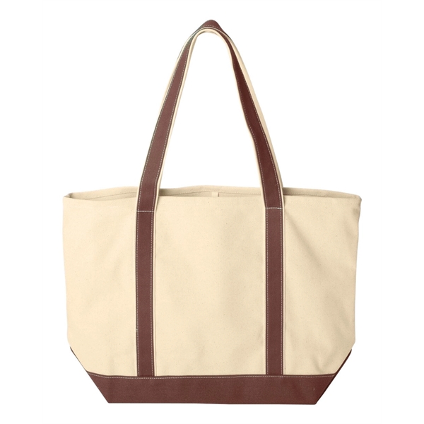 Liberty Bags Carmel Classic XL Cotton Canvas Resort Tote - Liberty Bags Carmel Classic XL Cotton Canvas Resort Tote - Image 6 of 20