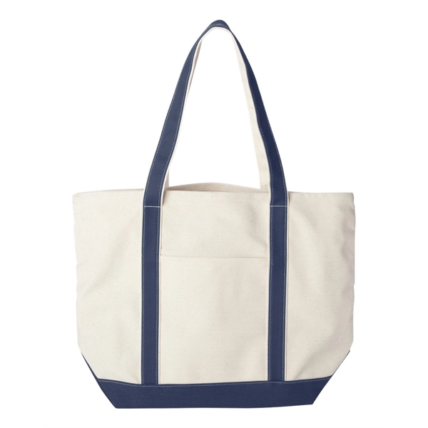 Liberty Bags Carmel Classic XL Cotton Canvas Resort Tote - Liberty Bags Carmel Classic XL Cotton Canvas Resort Tote - Image 10 of 20