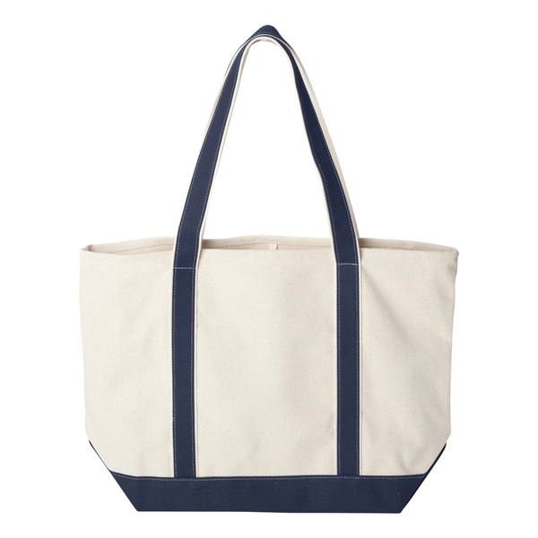 Liberty Bags Carmel Classic XL Cotton Canvas Resort Tote - Liberty Bags Carmel Classic XL Cotton Canvas Resort Tote - Image 12 of 20