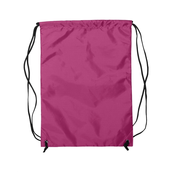 Liberty Bags Zippered Drawstring Backpack - Liberty Bags Zippered Drawstring Backpack - Image 6 of 21