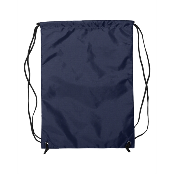 Liberty Bags Zippered Drawstring Backpack - Liberty Bags Zippered Drawstring Backpack - Image 9 of 21