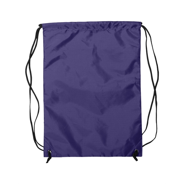 Liberty Bags Zippered Drawstring Backpack - Liberty Bags Zippered Drawstring Backpack - Image 12 of 21