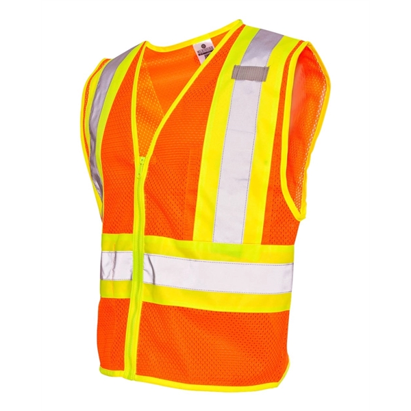 Kishigo Ultra-Cool™ Contrasting Mesh Vest - Kishigo Ultra-Cool™ Contrasting Mesh Vest - Image 4 of 6