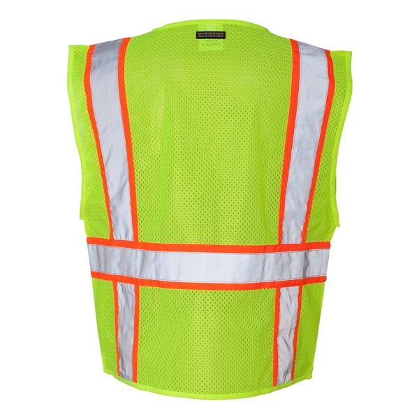 Kishigo Ultra-Cool™ Solid Front Vest with Mesh Back - Kishigo Ultra-Cool™ Solid Front Vest with Mesh Back - Image 3 of 6