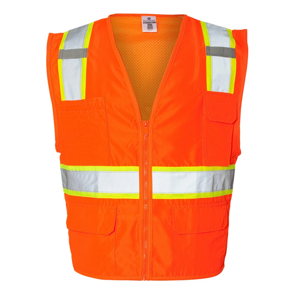 Kishigo Ultra-Cool™ Solid Front Vest with Mesh Back - Kishigo Ultra-Cool™ Solid Front Vest with Mesh Back - Image 4 of 6