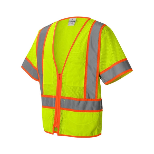 Kishigo Ultra-Cool™ Six-Pocket Mesh Surveyor's Vest - Kishigo Ultra-Cool™ Six-Pocket Mesh Surveyor's Vest - Image 2 of 6