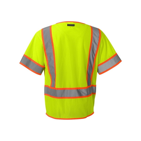 Kishigo Ultra-Cool™ Six-Pocket Mesh Surveyor's Vest - Kishigo Ultra-Cool™ Six-Pocket Mesh Surveyor's Vest - Image 3 of 6