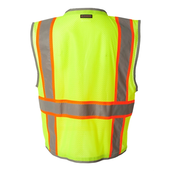 Kishigo Premium Brilliant Series® Heavy-Duty Class 2 Vest - Kishigo Premium Brilliant Series® Heavy-Duty Class 2 Vest - Image 3 of 9