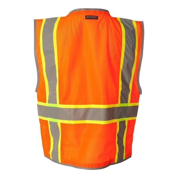 Kishigo Premium Brilliant Series® Heavy-Duty Class 2 Vest - Kishigo Premium Brilliant Series® Heavy-Duty Class 2 Vest - Image 6 of 9