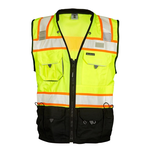 Kishigo Premium Black Series® Surveyors Vest - Kishigo Premium Black Series® Surveyors Vest - Image 1 of 9