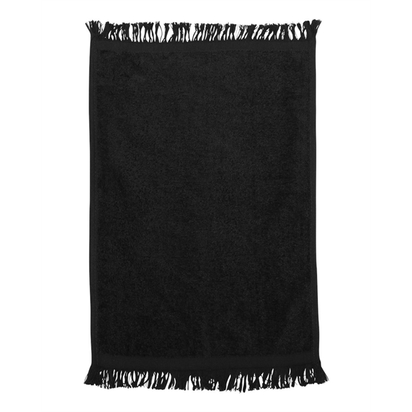 Q-Tees Fringed Fingertip Towel - Q-Tees Fringed Fingertip Towel - Image 6 of 75