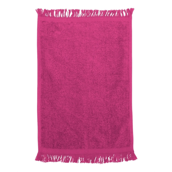 Q-Tees Fringed Fingertip Towel - Q-Tees Fringed Fingertip Towel - Image 14 of 75