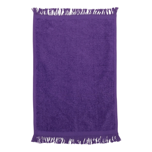 Q-Tees Fringed Fingertip Towel - Q-Tees Fringed Fingertip Towel - Image 35 of 75