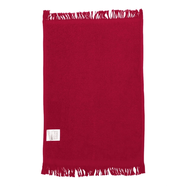 Q-Tees Fringed Fingertip Towel - Q-Tees Fringed Fingertip Towel - Image 40 of 75