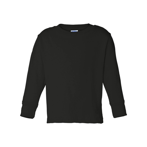 Rabbit Skins Toddler Cotton Jersey Long Sleeve Tee - Rabbit Skins Toddler Cotton Jersey Long Sleeve Tee - Image 1 of 33