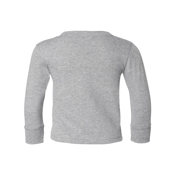 Rabbit Skins Toddler Cotton Jersey Long Sleeve Tee - Rabbit Skins Toddler Cotton Jersey Long Sleeve Tee - Image 6 of 33