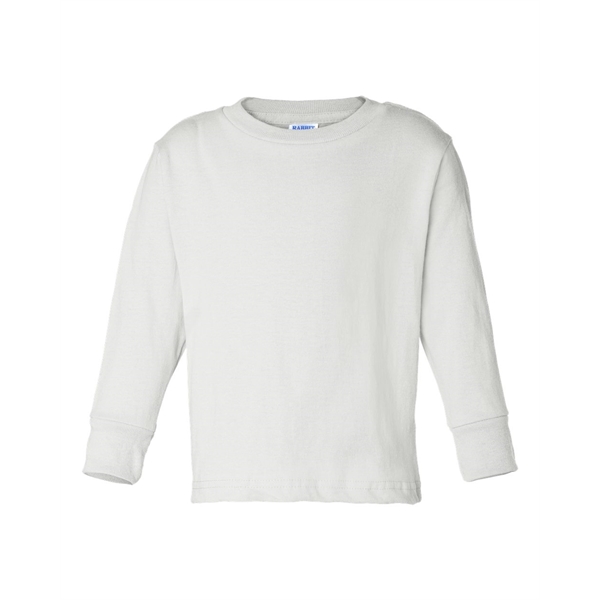 Rabbit Skins Toddler Cotton Jersey Long Sleeve Tee - Rabbit Skins Toddler Cotton Jersey Long Sleeve Tee - Image 30 of 33