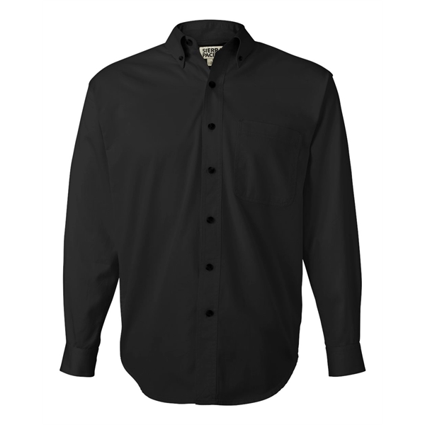 Sierra Pacific Long Sleeve Cotton Twill Shirt Tall Sizes - Sierra Pacific Long Sleeve Cotton Twill Shirt Tall Sizes - Image 1 of 15