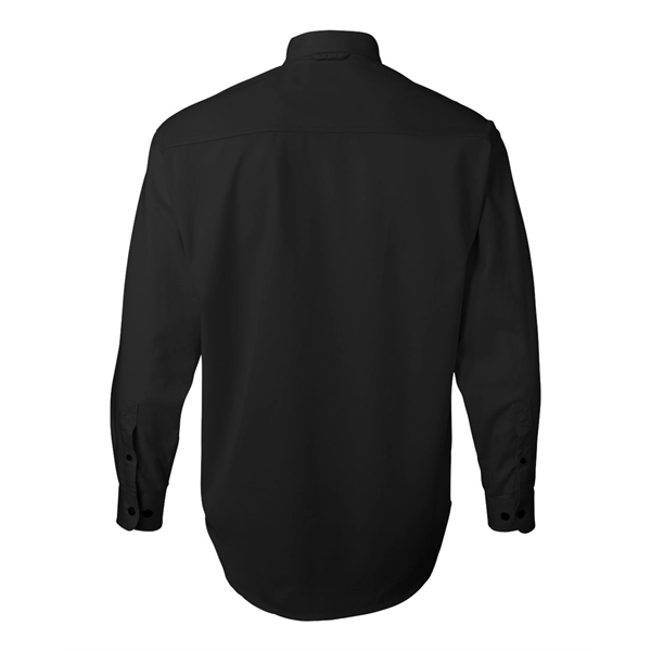 Sierra Pacific Long Sleeve Cotton Twill Shirt Tall Sizes - Sierra Pacific Long Sleeve Cotton Twill Shirt Tall Sizes - Image 3 of 15