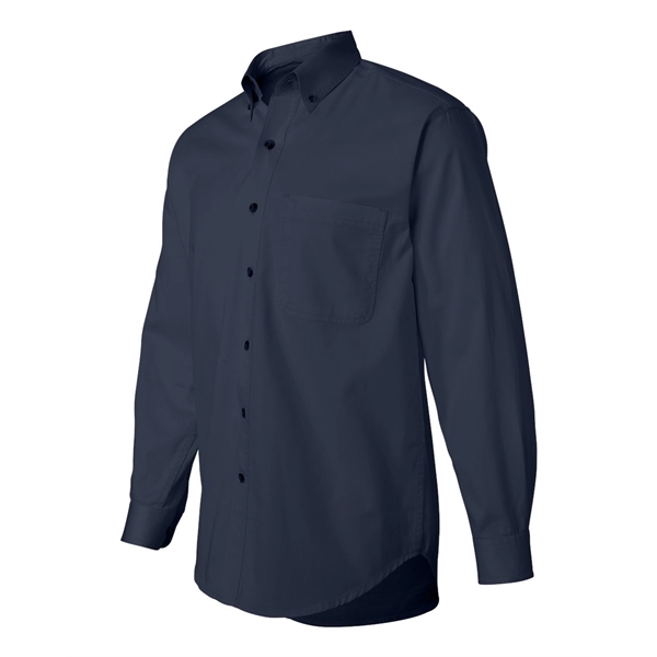 Sierra Pacific Long Sleeve Cotton Twill Shirt Tall Sizes - Sierra Pacific Long Sleeve Cotton Twill Shirt Tall Sizes - Image 8 of 15