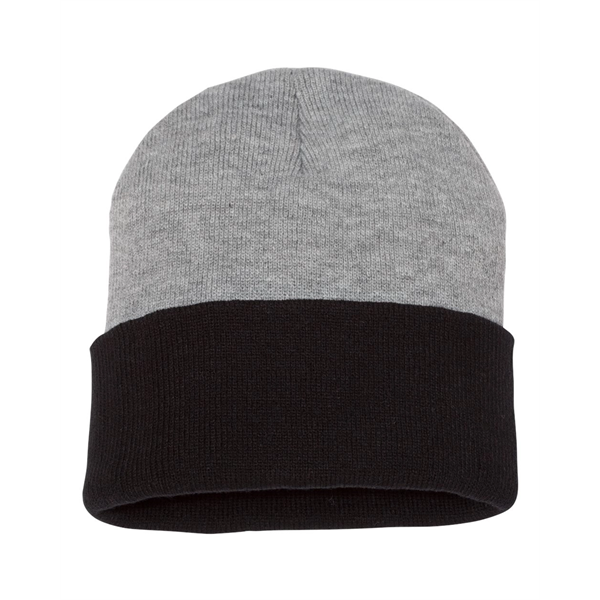 Sportsman 12" Color Blocked Cuffed Beanie - Sportsman 12" Color Blocked Cuffed Beanie - Image 5 of 17