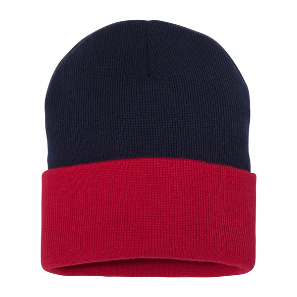 Sportsman 12" Color Blocked Cuffed Beanie - Sportsman 12" Color Blocked Cuffed Beanie - Image 8 of 17