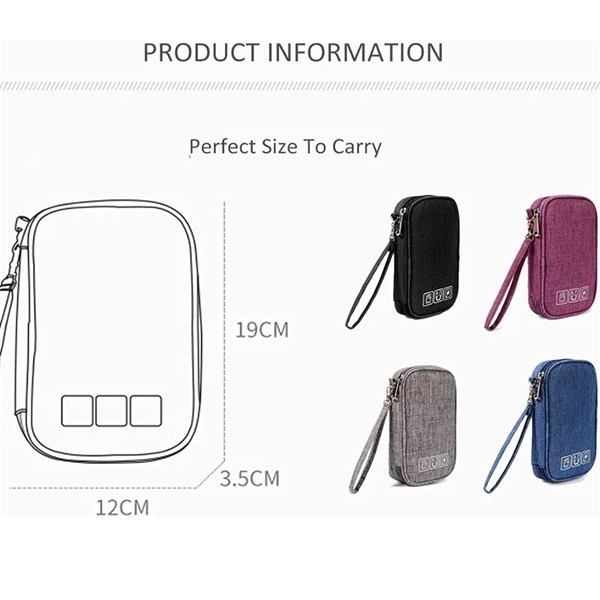 Cable Organizer Bag - Cable Organizer Bag - Image 1 of 4