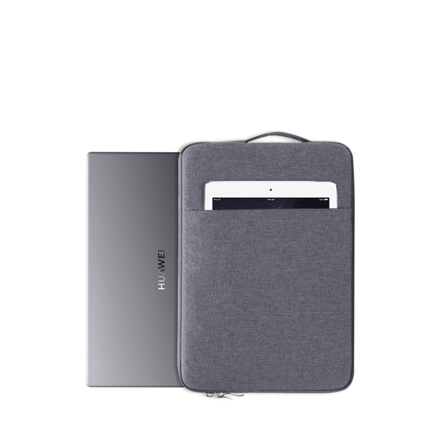 Jacquard Laptop Sleeve with Front Pocket and Carry Handle - Jacquard Laptop Sleeve with Front Pocket and Carry Handle - Image 1 of 6