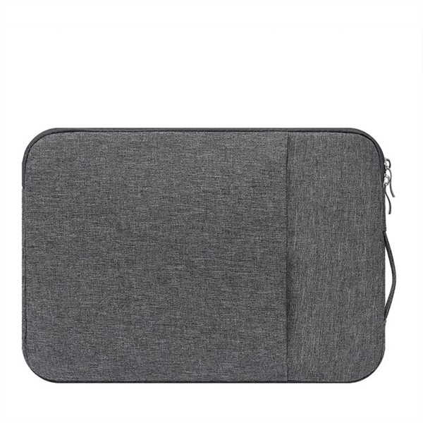 Jacquard Laptop Sleeve with Front Pocket and Carry Handle - Jacquard Laptop Sleeve with Front Pocket and Carry Handle - Image 3 of 6
