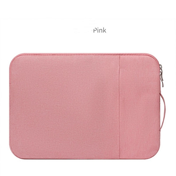 Jacquard Laptop Sleeve with Front Pocket and Carry Handle - Jacquard Laptop Sleeve with Front Pocket and Carry Handle - Image 5 of 6