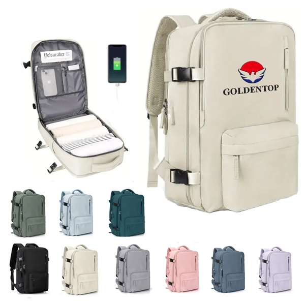 Women Large Travel Backpack Waterproof Hiking Rucksack - Women Large Travel Backpack Waterproof Hiking Rucksack - Image 0 of 7