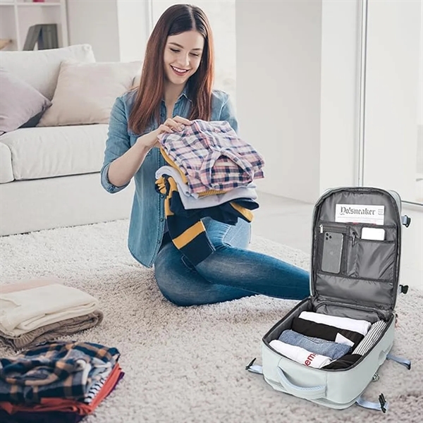 Women Large Travel Backpack Waterproof Hiking Rucksack - Women Large Travel Backpack Waterproof Hiking Rucksack - Image 4 of 7