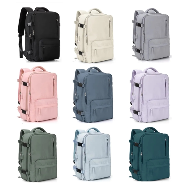 Women Large Travel Backpack Waterproof Hiking Rucksack - Women Large Travel Backpack Waterproof Hiking Rucksack - Image 7 of 7