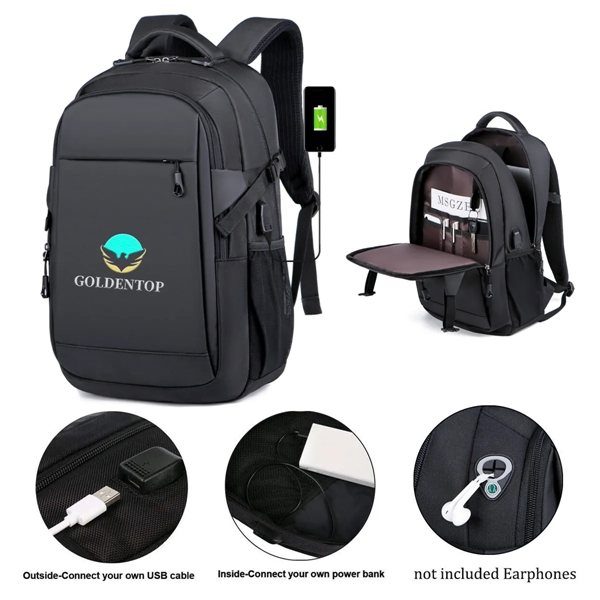 New Design Business & Travel Laptop Backpack Bag - New Design Business & Travel Laptop Backpack Bag - Image 0 of 5