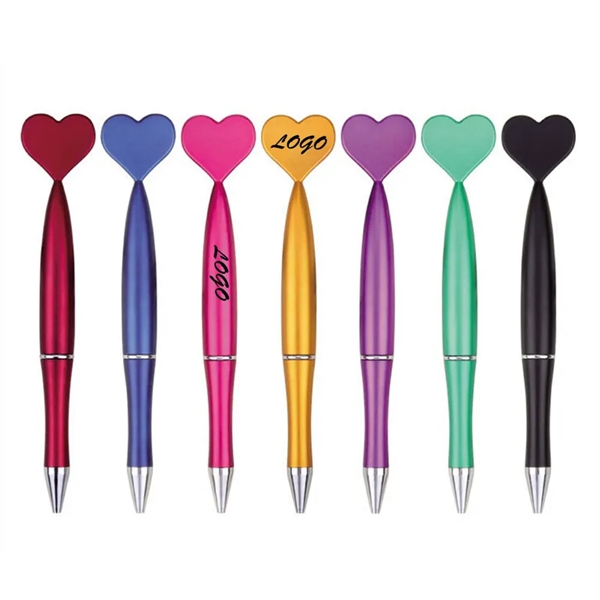 Motivational Heart Ballpoint Pens - Motivational Heart Ballpoint Pens - Image 0 of 4