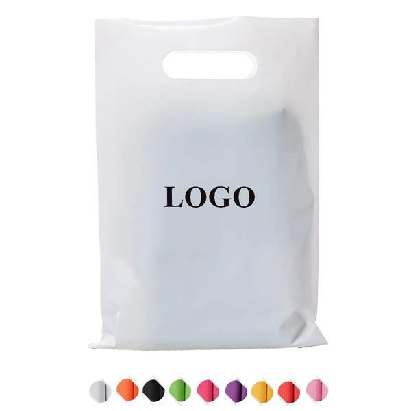 Plastic Shopping Bag with Handle - Plastic Shopping Bag with Handle - Image 0 of 4