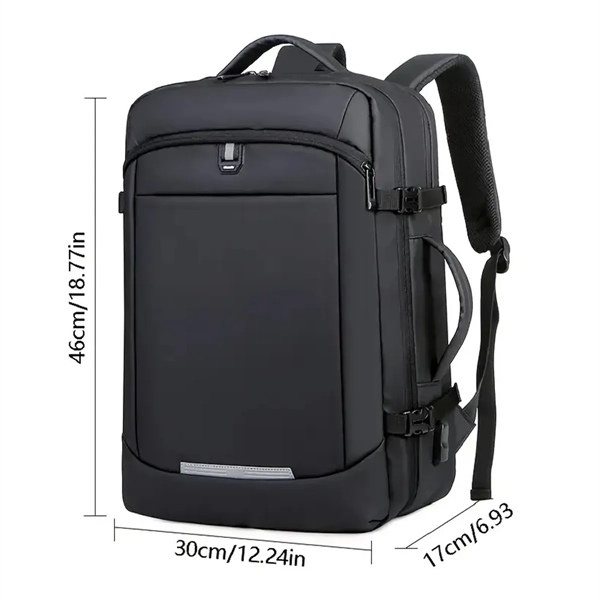 Business Travel Large Capacity Fashion Backpack - Business Travel Large Capacity Fashion Backpack - Image 1 of 8