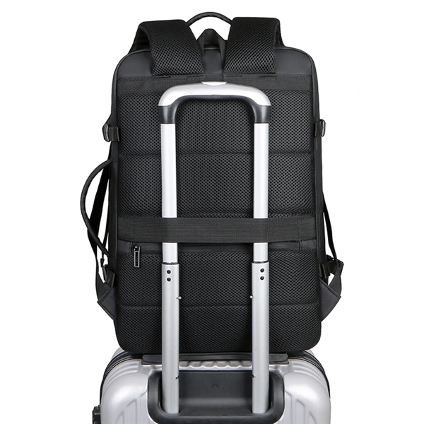 Business Travel Large Capacity Fashion Backpack - Business Travel Large Capacity Fashion Backpack - Image 8 of 8