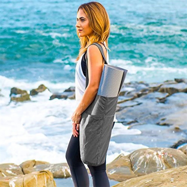 A Must-have Canvas Yoga Bag For Fitness Enthusiasts - A Must-have Canvas Yoga Bag For Fitness Enthusiasts - Image 3 of 3