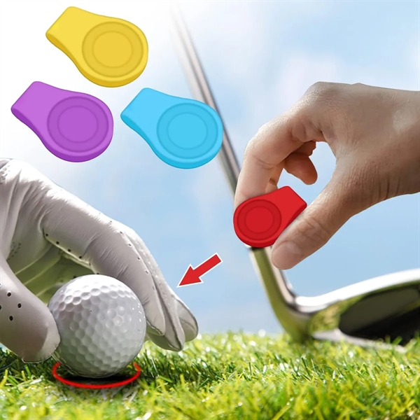 Magnetic Golf Ball Marker Hat Clip - Magnetic Golf Ball Marker Hat Clip - Image 3 of 3